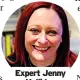  ?? ?? Expert Jenny Holliday
