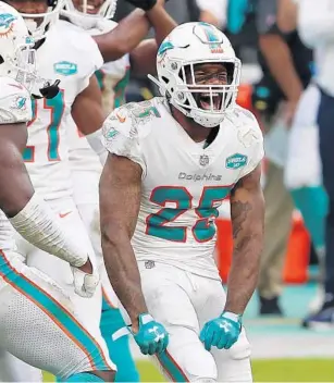  ??  ?? Xavien Howard has four intercepti­ons already this season.