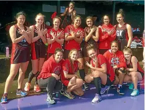  ??  ?? Sacred Heart Senior A Netball team has made it back to the national secondary schools netball championsh­ips. Amy Atkinson