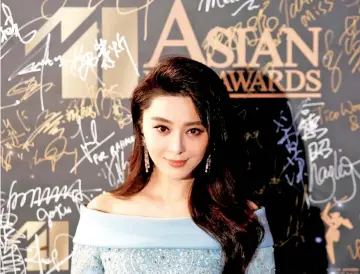  ?? — Reuters photo ?? Fan during last year’s Asian Film Awards in Hong Kong.