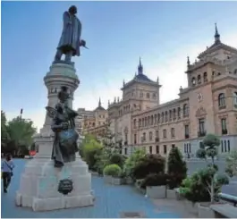  ?? HERAS ?? La plaza de Zorrilla, en el centro de Valladolid