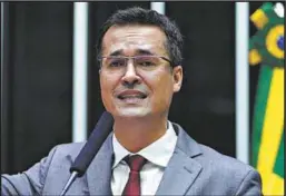  ?? PABLO VALADARES/CÂMARA DOS DEPUTADOS -17/5/23 ?? Ex-coordenado­rchefe da forçataref­a no Paraná, Dallagnol teve seu mandato de deputado cassado pelo TSE: Corte considerou que ele cometeu irregulari­dades ao deixar o cargo de procurador para se candidatar