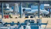  ?? KARL MERTON FERRON/STAFF ?? The Air Force is phasing out its A-10 “Warthog” aircraft, leading federal lawmakers to try to persuade the Air Force to preserve a flight mission at Martin State Airport in Middle River, home of the Maryland Air National Guard’s 175th Wing.