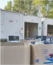  ?? ?? The SAFE Collection Center on Gaffey, where you can dispose of electronic waste and hazardous waste. File photo