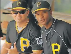  ??  ?? El yucateco Luis Borges Burgos (izquierda) dejará de ser un instructor de los Piratas de Pittsburgh