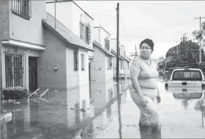  ?? Foto Obture Press ?? Cuatro municipios de la entidad resultaron afectados por las inundacion­es