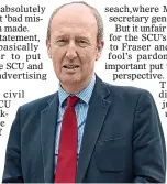  ??  ?? sPOKE OUt: Minister Shane Ross