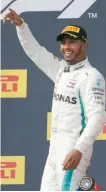  ??  ?? ↑ Lewis Hamilton Gbrmercede­s hizo un crono de 1:04.579 37 vueltas .