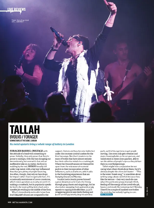 TALLAH BVDLVD / FORAGER - PressReader