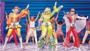  ?? BRINKHOFF MOGENBURG ?? Here it goes again:Mamma Mia! takes the stage at the Ed Mirvish Theatre from Aug. 9-19.