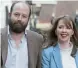  ?? — AP ?? Nick Timothy and Fiona Hill.