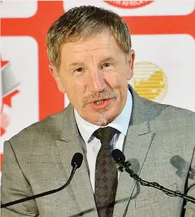  ??  ?? STUART BAXTER.