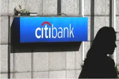  ??  ?? While big rivals grew deposits dramatical­ly after the 2007-2009 financial crisis from their broad networks of branches, Citigroup backed out of all but six US cities and closed one-third of its branches. — Reueters photo
