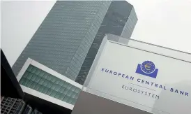  ?? AFP ?? Quartier generale. La nuova sede dela Bce presso i vecchi mercati generali di Francofort­e