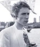  ?? CORTESÍA: @PISTOLSOFF­ICIAL ?? Joh n Lydon,
líder de la banda