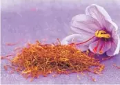  ?? DREAMSTIME ?? Scientists found that saffron helps vision both in rats exposed to harmful light and in people with AMD.