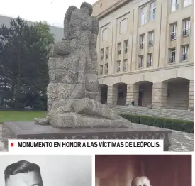  ?? ??  MONUMENTO EN HONOR A LAS VÍCTIMAS DE LEÓPOLIS.