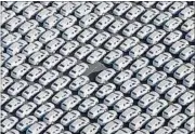  ?? AFP FILE ?? Volkswagen cars stand ready for shipping at a plant of the carmaker in Germany. The recall of over 300,000 cars by VW group in India is likely to be biggest in the country so far