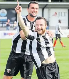  ??  ?? HOT-SHOT: Dan Cope is in good scoring form for Congleton Town.