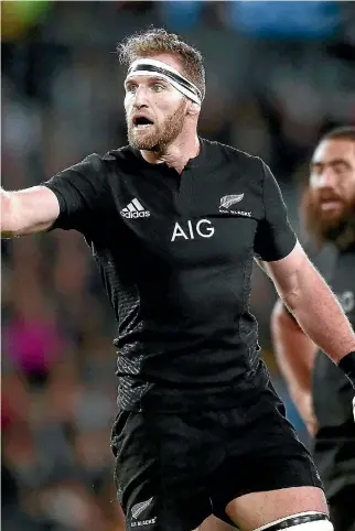  ?? GETTY IMAGES ?? All Blacks skipper Kieran Read says ‘the Australian­s like to talk a wee bit’.