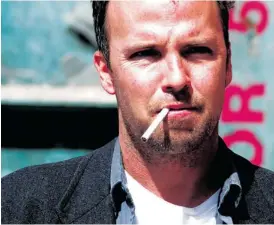  ??  ?? THE AMERICAN: Doug Stanhope is more of an Everyman, a working stiff.