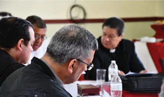  ?? CONFERENCI­A EPISCOPAL ?? El retiro se lleva a cabo en la Escuela Juan XXIII, en La Unión de Cartago. Según la Conferenci­a Episcopal, se trata de una reunión que habitualme­nte realizan a inicios de cada año y esta vez se atrasó debido a la Jornada Mundial de la Juventud.