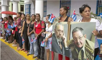  ?? (Sipa) ?? Las próximas elecciones generales cubanas suscitan un gran interés, ya que la próxima legislatur­a será la primera ocasión en seis décadas que la presidenci­a de Cuba no estará ocupada por un mandatario apellidado Castro.