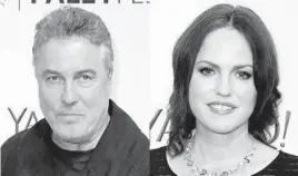  ?? RICH FURY/INVISION PHOTOS ?? William Petersen and Jorja Fox are back together on “CSI: Vegas.”