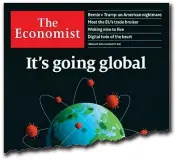  ??  ?? Economist The Economist dedica la copertina europea al coronaviru­s. «Sta diventando globale», dice lo strillo, senza citare il virus, che «metterà alla prova tutti i sistemi politici, nei Paesi ricchi e in quelli in via di sviluppo»