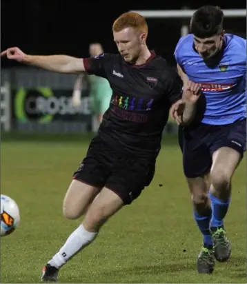  ??  ?? Andrew O’Connor, who was in action against one of his former clubs on Saturday.