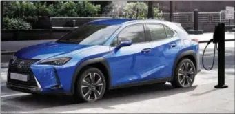  ?? The first all-electric Lexus will com ewith a 10-year, million kilometre warranty. ??