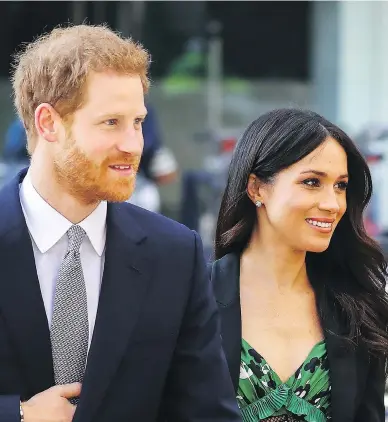  ?? JOHN RAINFORD/WENN.COM ?? Before meeting and proposing to Meghan Markle, Prince Harry struggled with, and eventually sought help for, emotional issues. He has emerged as a mature, confident and compassion­ate man.