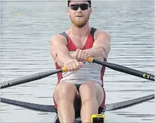  ?? BROCK UNIVERSITY ?? Matt Finley, shown rowing for Brock University in this file photo, is on the Canadian crew competing at the Pan American Games getting underway Friday in Lima, Peru.