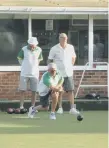  ??  ?? This week’s action from Pulborough Bowls Club