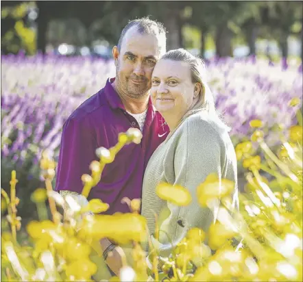  ??  ?? Luke and Brigette Glynn believed their shared experience­s in the Australian Army are vital as the glue which holds them together during tough times. PHOTOS: DUBBO PHOTO NEWS/EMY LOU