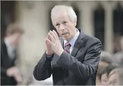  ?? ADRIAN WYLD / THE CANADIAN PRESS FILES ?? Stéphane Dion was a force for the federalist cause in the 1990s, Post contributo­r Andrew Potter writes.