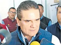  ??  ?? Silvano Aureoles, gobernador de Michoacán, exige respuestas ante el desabasto de gasolina/CORTESÍA
