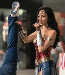  ??  ?? Gal Gadot as Wonder Woman.