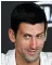  ??  ?? Novak Djokovic