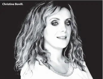  ??  ?? Christine Bovill.