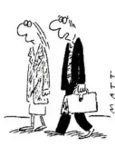  ??  ?? Below
The cartoon that started Matt’s Telegraph
career – the day after the paper carried the wrong date on the front page, 1988