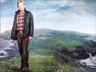  ??  ?? STANDING TALL: Douglas Henshall as DI Jimmy Perez in the latest season of Shetland. This season tackles some big issues.