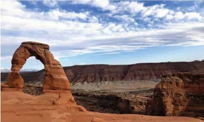  ?? Photograph: Lindsay Whitehurst/AP ?? Arches national park near Moab, Utah.