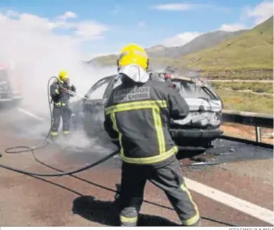  ?? FOTOS DIARIO DE ALMERIA ?? El futuro Parque de Bomberos estará adscrito al Consorcio de Bomberos del Levante.