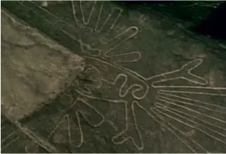  ??  ?? TOP: The Nazca lines of Peru, a source of speculatio­n about ancient astronauts dismissed by Clarke.