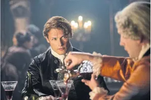  ?? NEIL DAVIDSON CORUS ENTERTAINM­ENT ?? Heughan plays Jamie Fraser in the fantastica­l period drama “Outlander.”