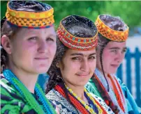  ??  ?? The Kalash people are residing in the Chitral District of KhyberPakh­tunkhwa province. They are considered to be Pakistan’s smallest religious community.