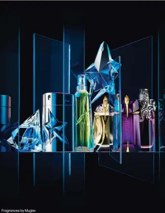  ??  ?? Fragrances by Mugler.