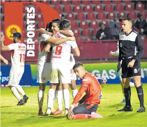  ?? /CORTESÍA COYOTES FC ?? Tlaxcala FC quedó eliminado en la fase regular al quedar en lugar 13