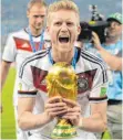  ?? FOTO: ANDREAS GEBERT/DPA ?? Nach dem WM-Triumph 2014 kam das tiefe Loch: André Schürrle hat genug vom Fußball.